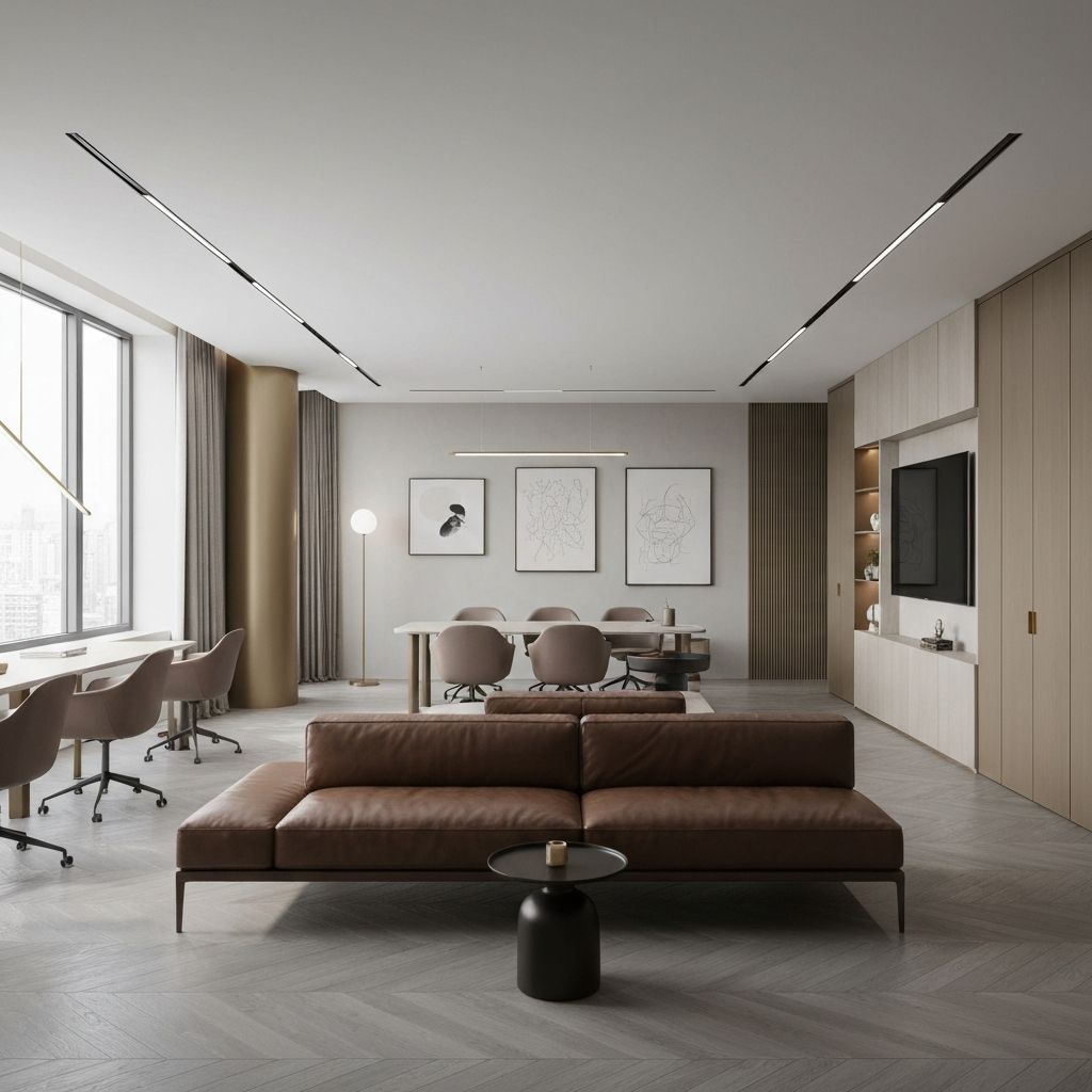 Modern corporate office interior